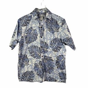 Hawaiian Short Sleeve Cotton Shirt Sz S